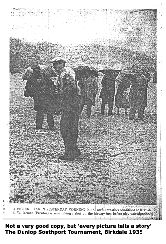The Dunlap Southport Tournament, Birkdale 1935