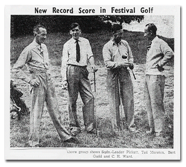 New Record Score for Festival Golf