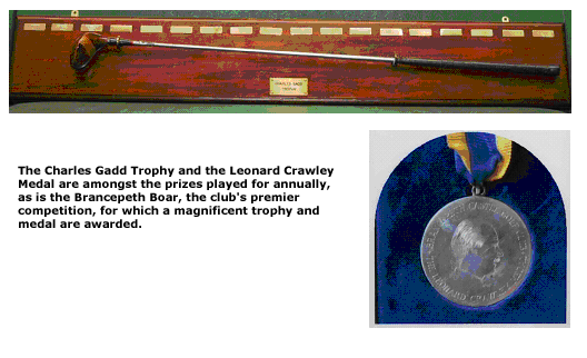The Charled Gadd Trophy and the Leonard Crawley Medal