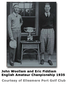 John Woollam and Eric Fiddiam 1935