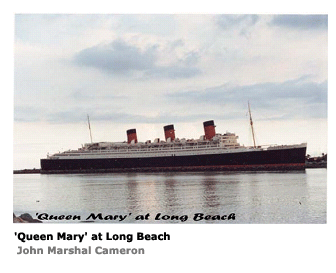 The 'Queen Mary' at Long Beach