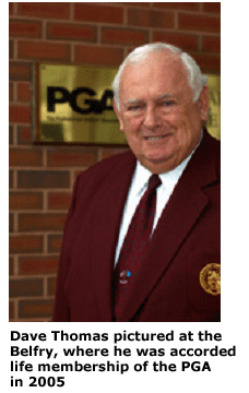 Dave Thomas pictured at the Belfry 2005